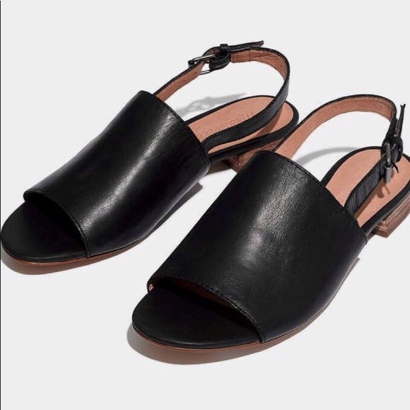 Madewell Shoes - Madewell // Noelle Slingback Black Sandal 6